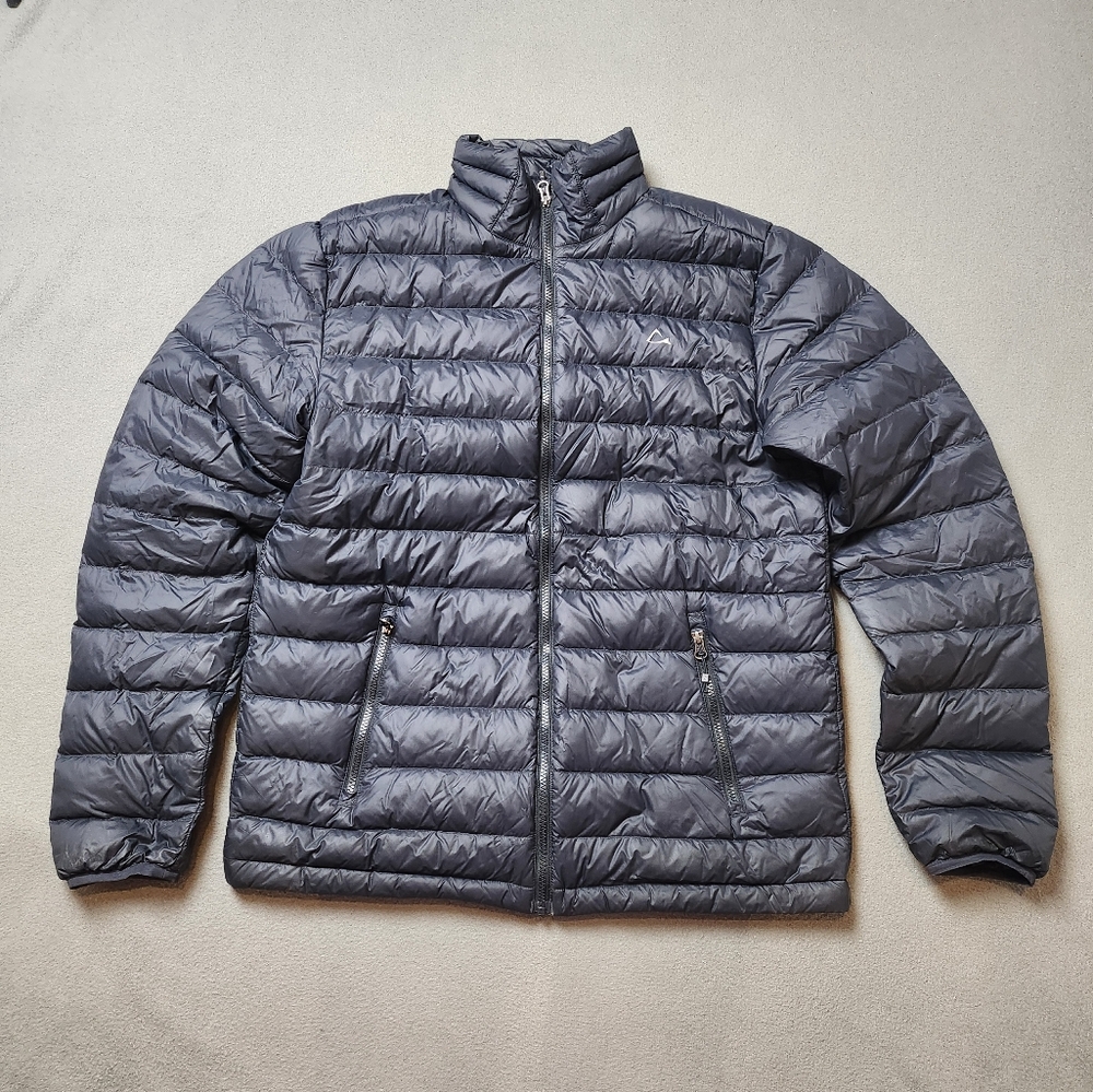 PARADOX / L / Men's Packable Duck Down Puffer Coat Jacket - Black